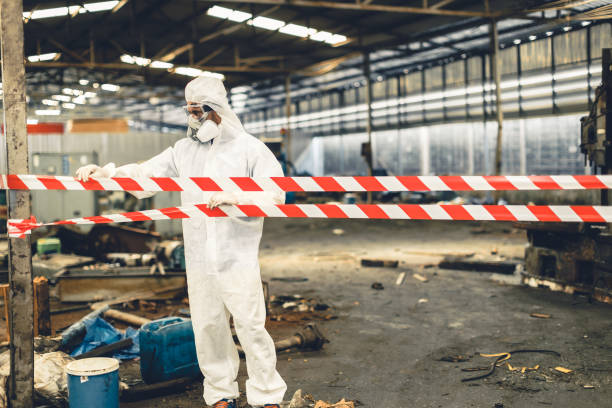 Professional Biohazard technician working in Echo, UT